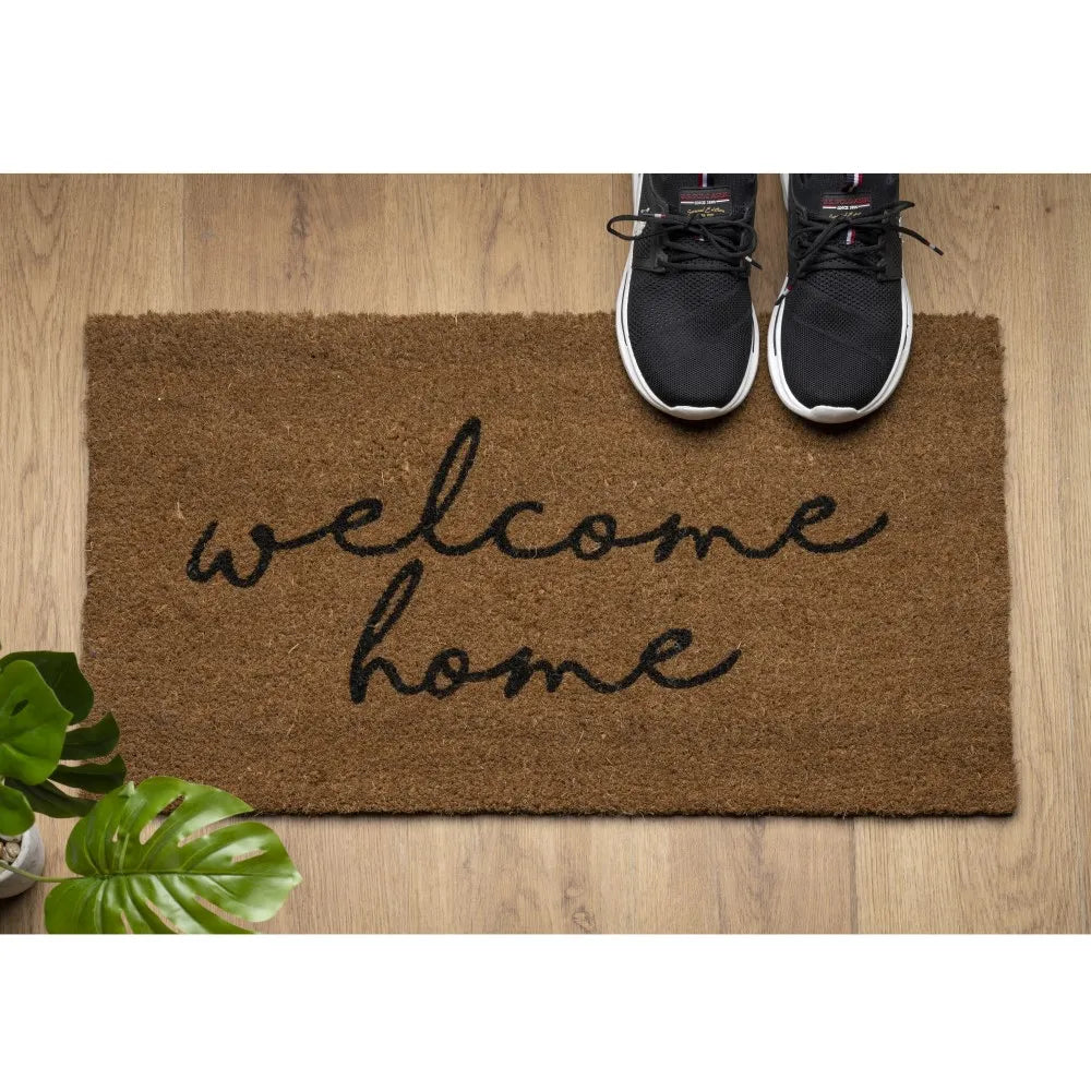 Tapete Entrada Welcome Home Natural