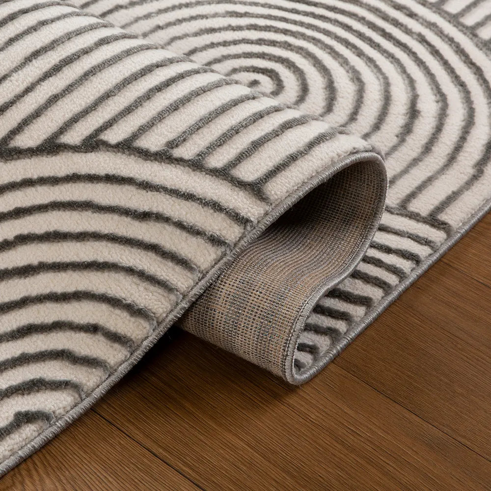 Tapete Rectangular Albina 160*230cm Gris