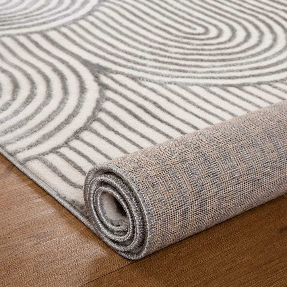 Tapete Rectangular Albina 160*230cm Gris