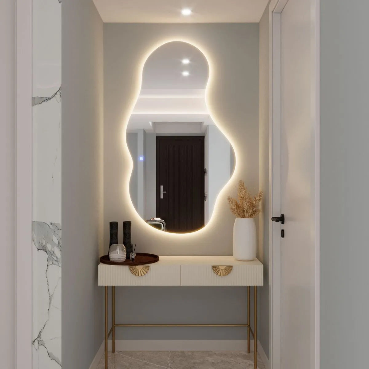 Espejo Metty Con Luz