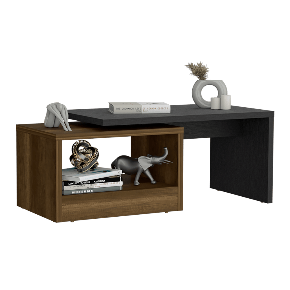 Mesa De Centro Kaia Wengue/Caramelo