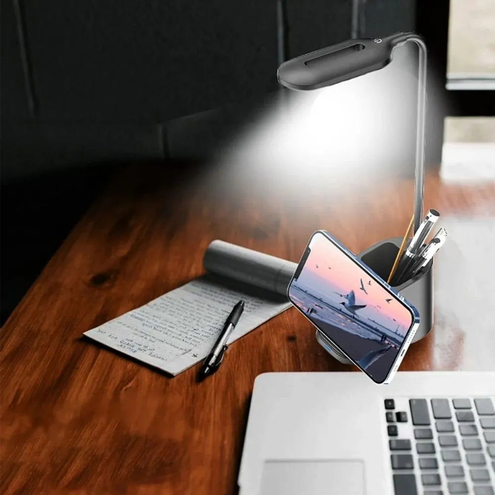 Lámpara De Escritorio Led Miranda Negro