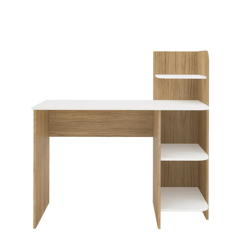 Escritorio Nexus Mdp Roble Con Blanco