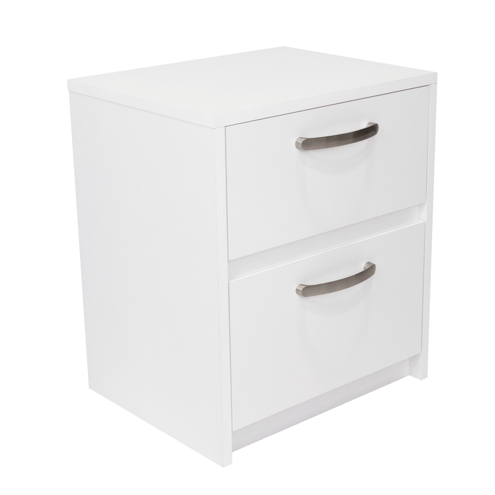Mesa De Noche Argento Blanco