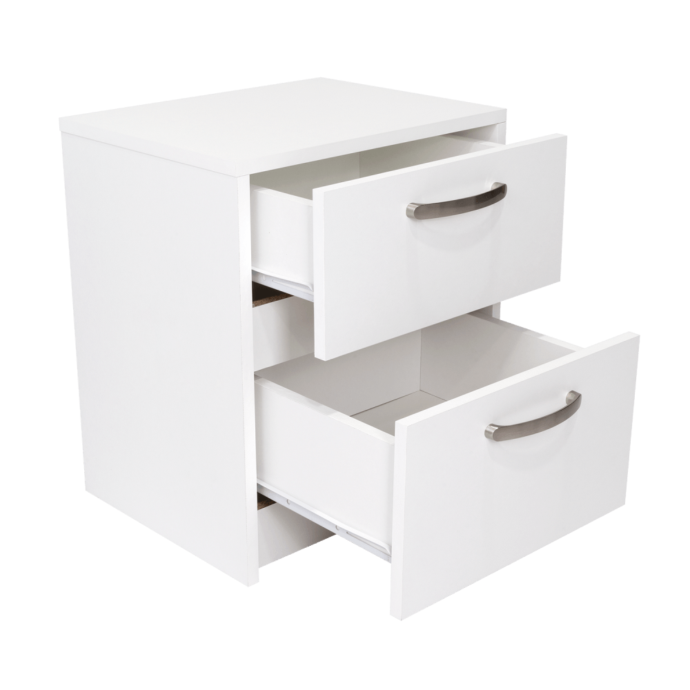 Mesa De Noche Argento Blanco