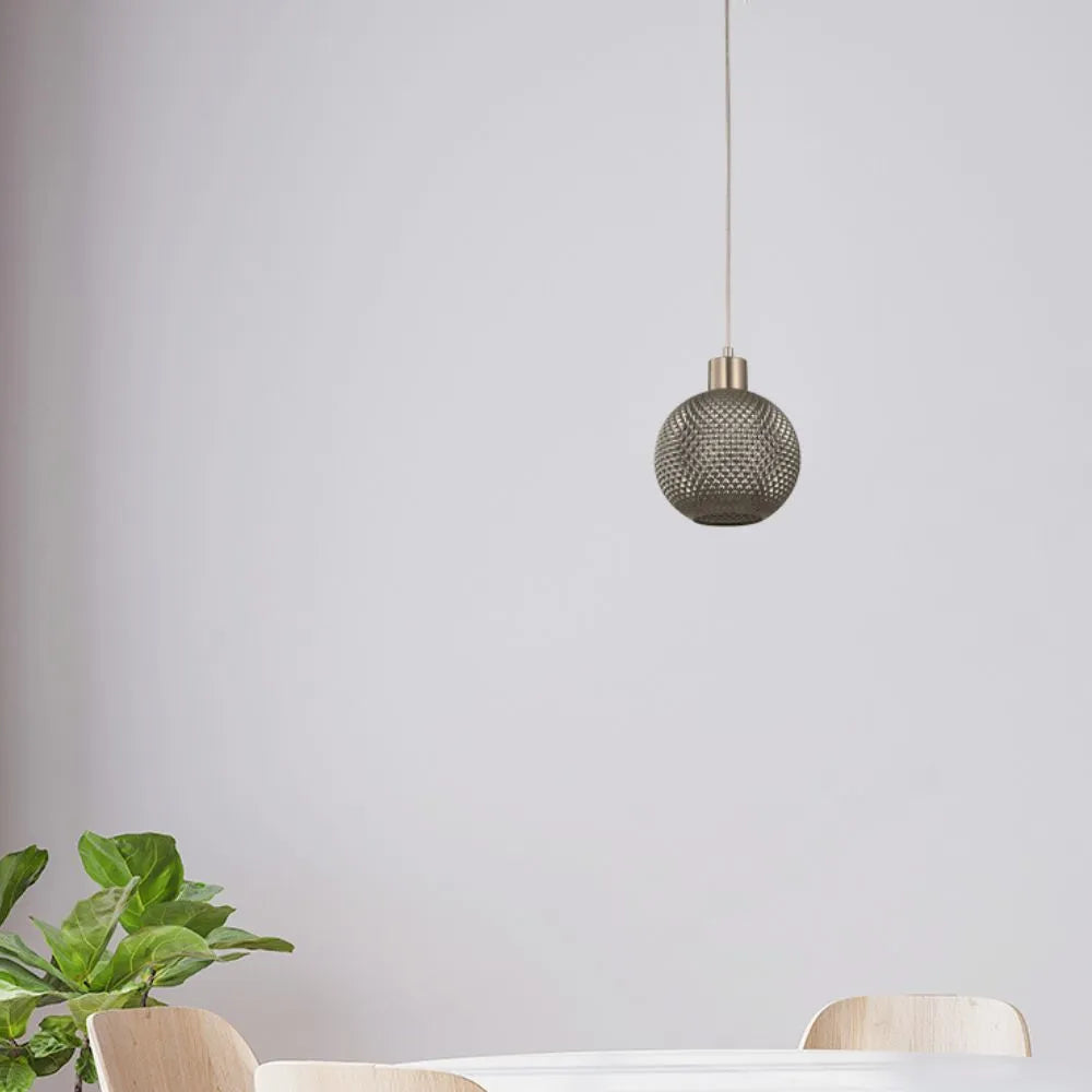 Lámpara De Techo Amber Smoke