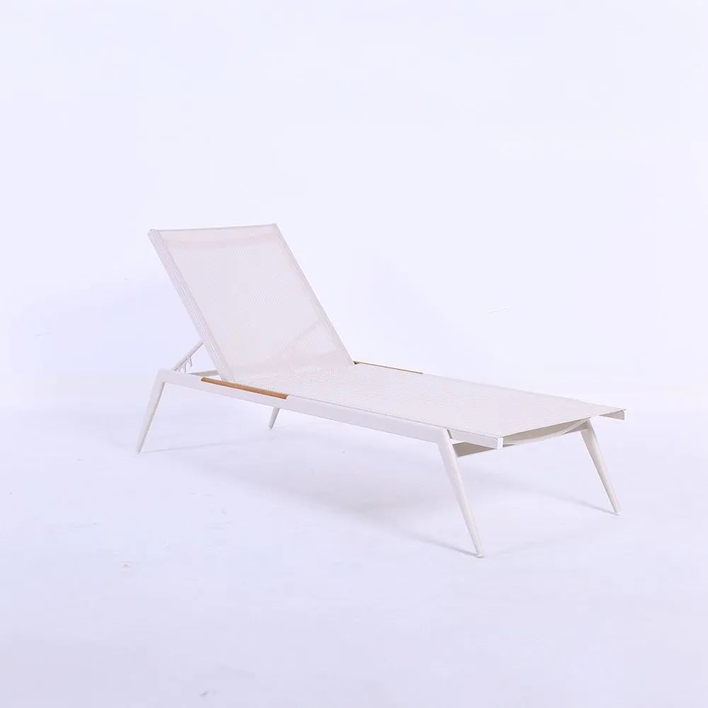 Asoleadora Miller Aluminio Blanco