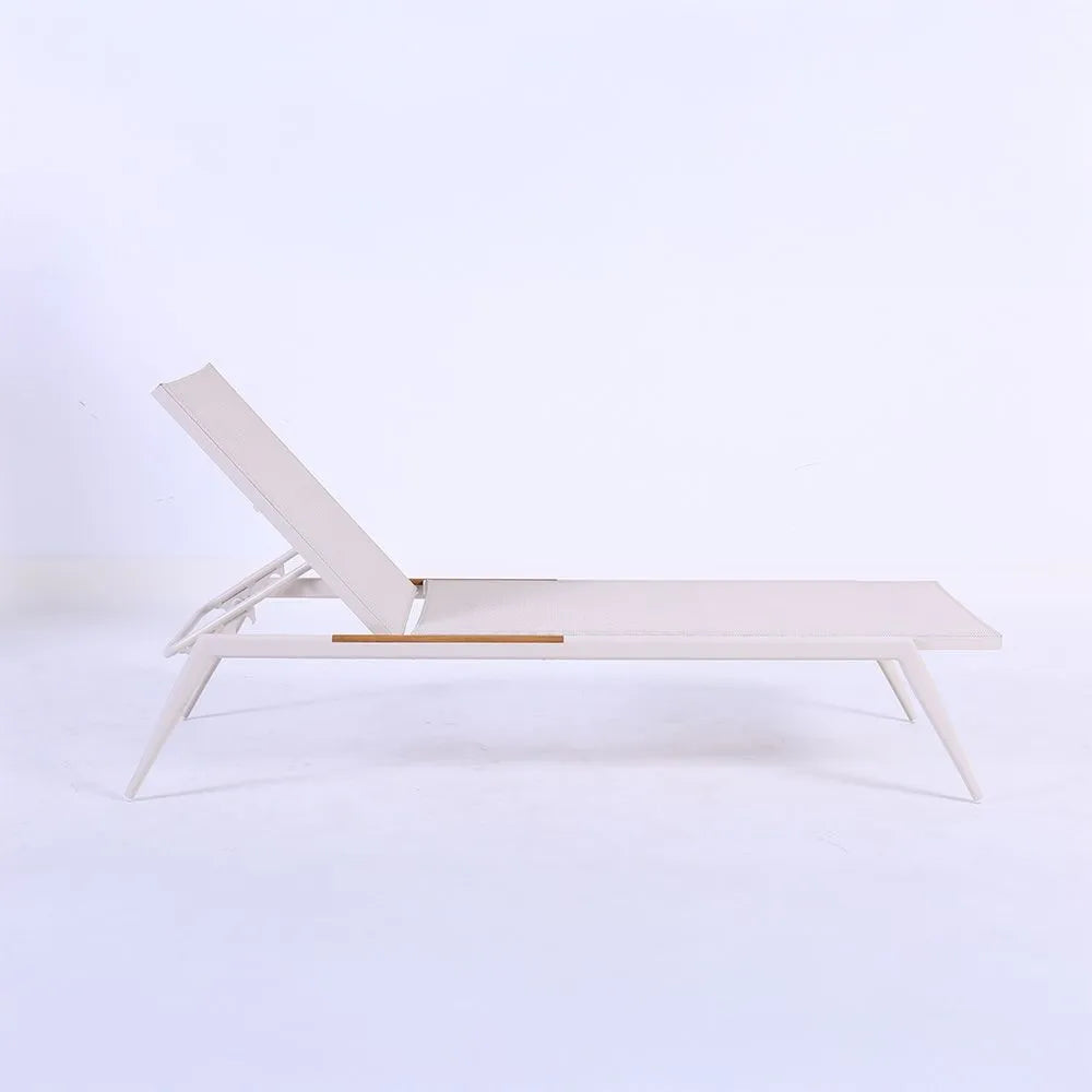 Asoleadora Miller Aluminio Blanco