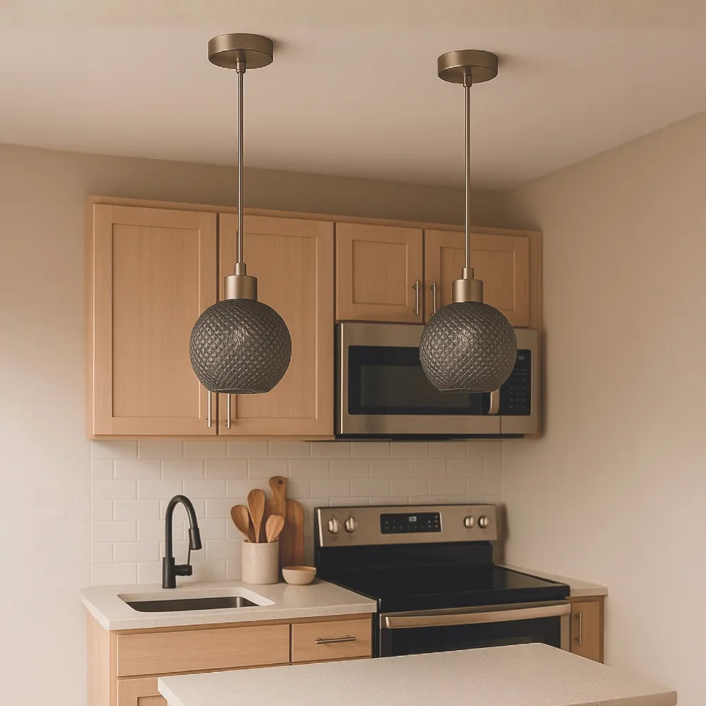 Lámpara De Techo Amber Smoke