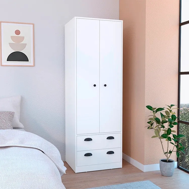 Armario St Monans 2 Puertas Blanco