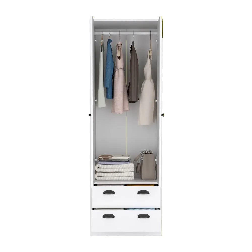 Armario St Monans 2 Puertas Blanco