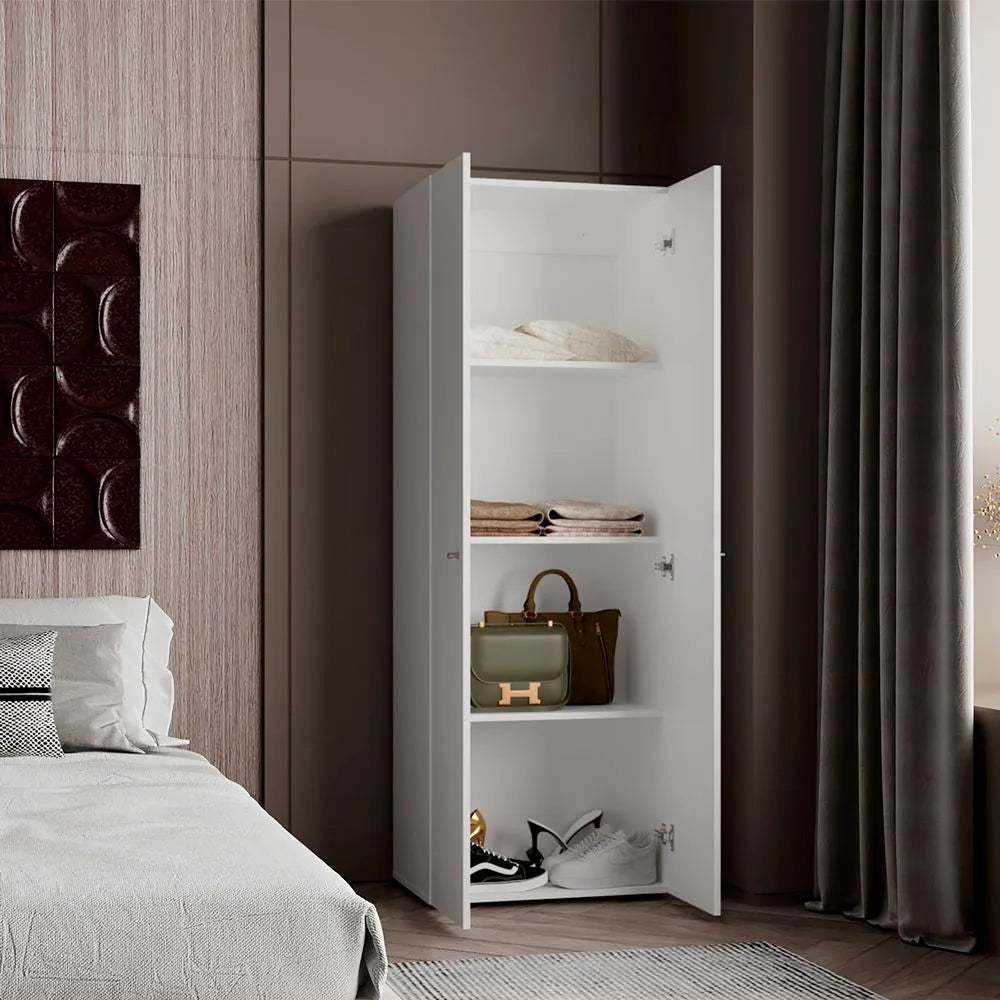 Armario Tu Hogar 2 Puertas Blanco