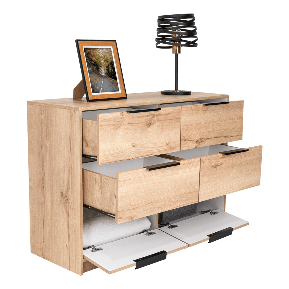 Comoda Hunter 4 Cajones Beige