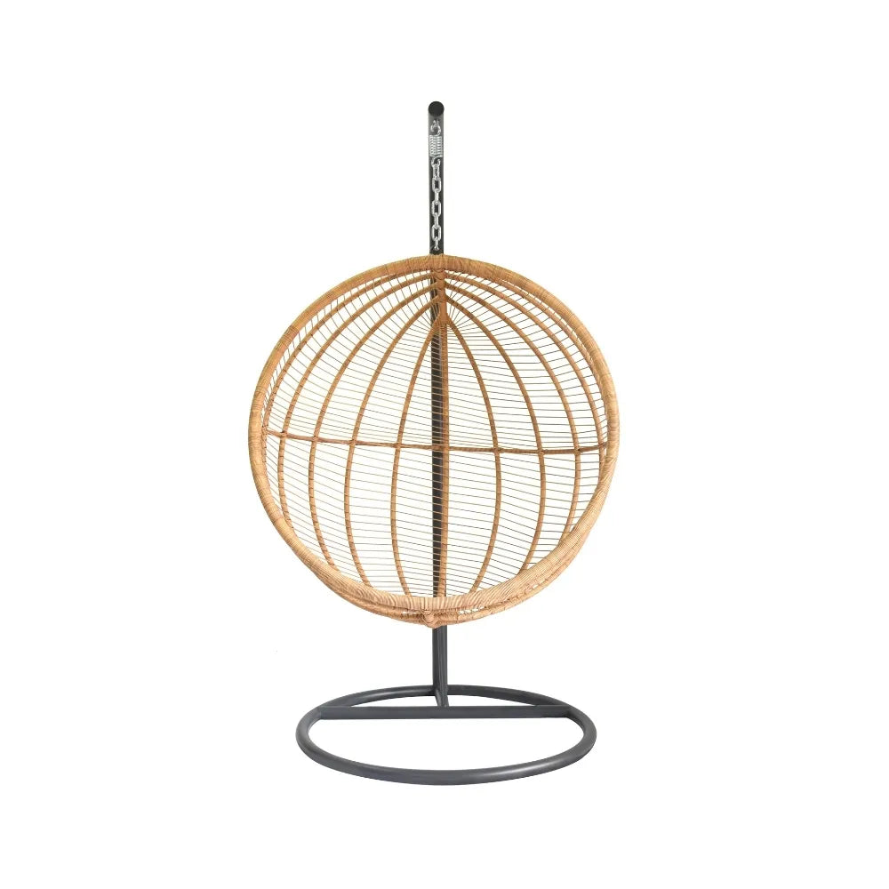 Sillón Colgante Venecia Negro/Natural