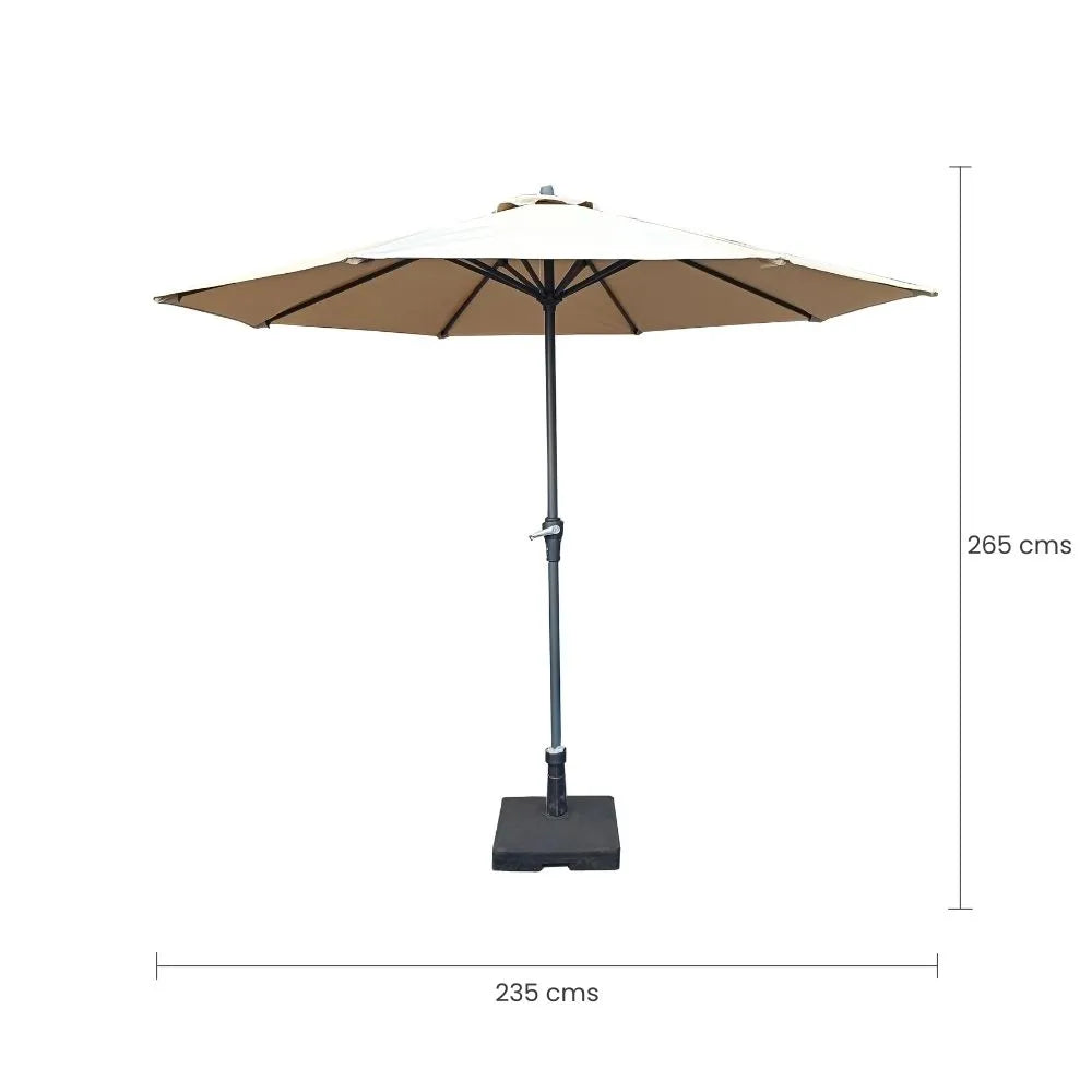 Parasol Durant Taupe